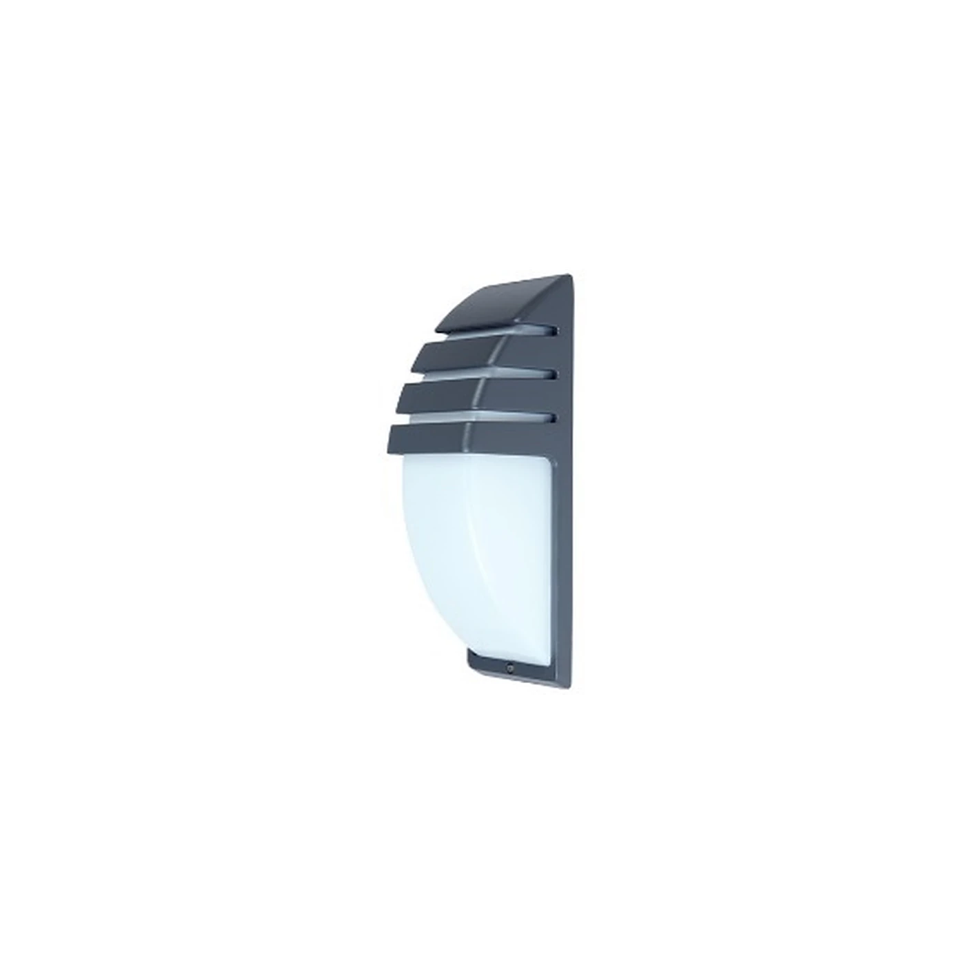 LUTEC 5183601118 Wall Light – 60W IP44, Grey
