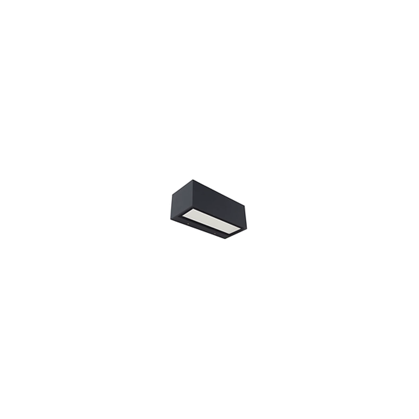 LUTEC 5189112118 Wall Light – 20W 3000K IP54, Grey