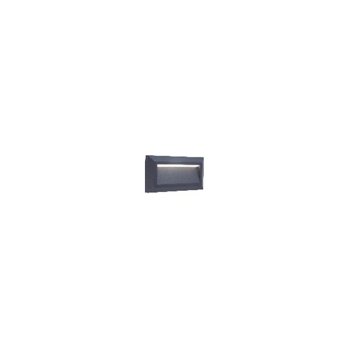 LUTEC 5191602118 Wall Light – 11W 4000K IP54, Dark Grey