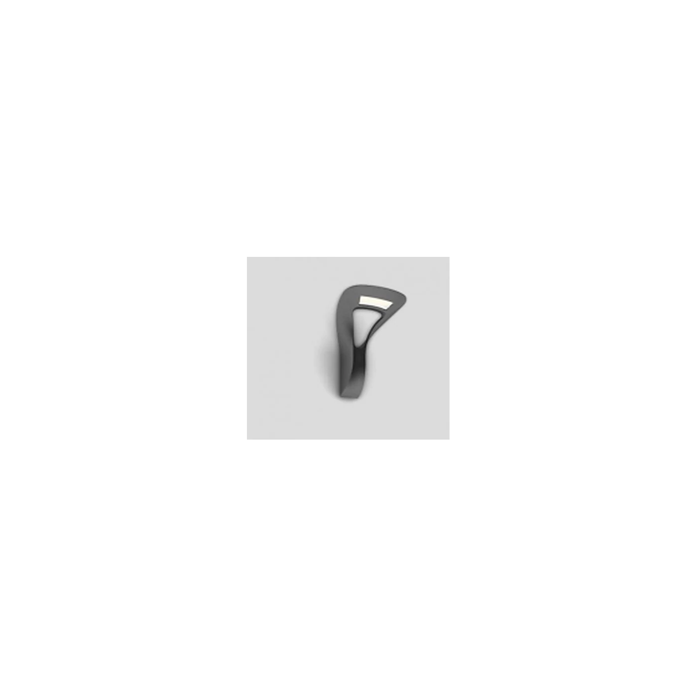 LUTEC 5252101118 Wall Light – 18W 4000K IP54, Dark Grey