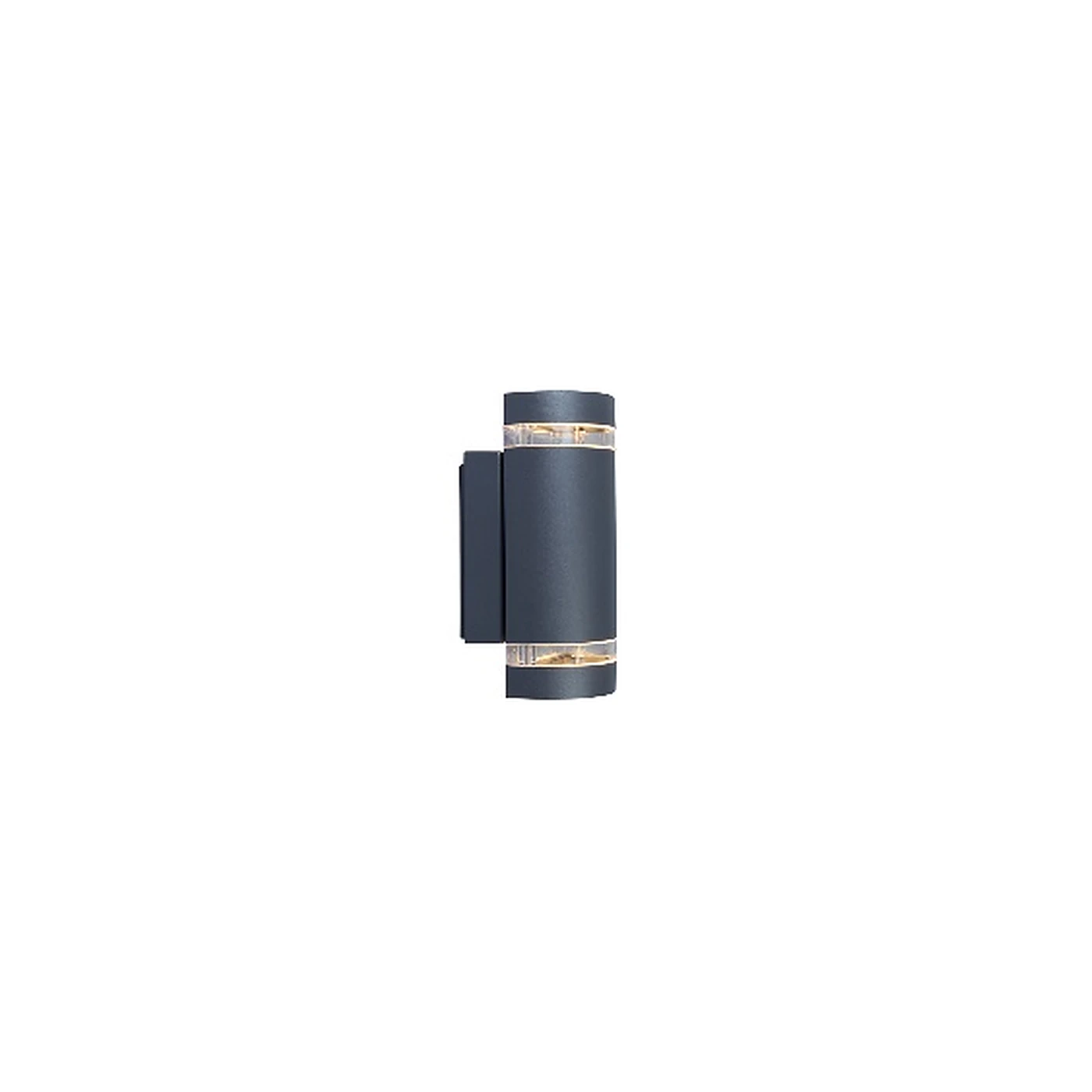 LUTEC 5604011118 Wall Light – 35W IP44, Dark Grey