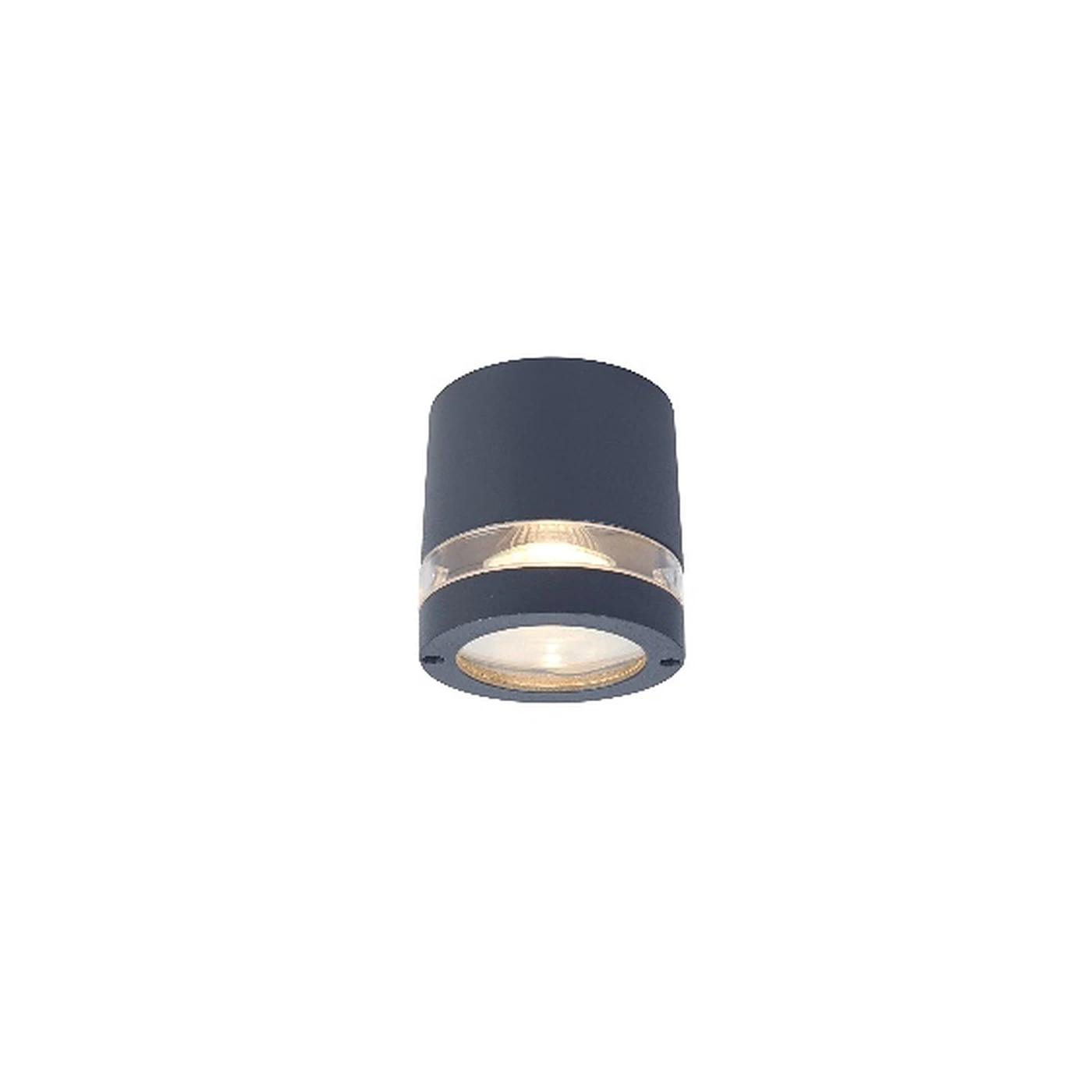 LUTEC 6304201118 Ceiling Light – 35W IP44, Dark Grey
