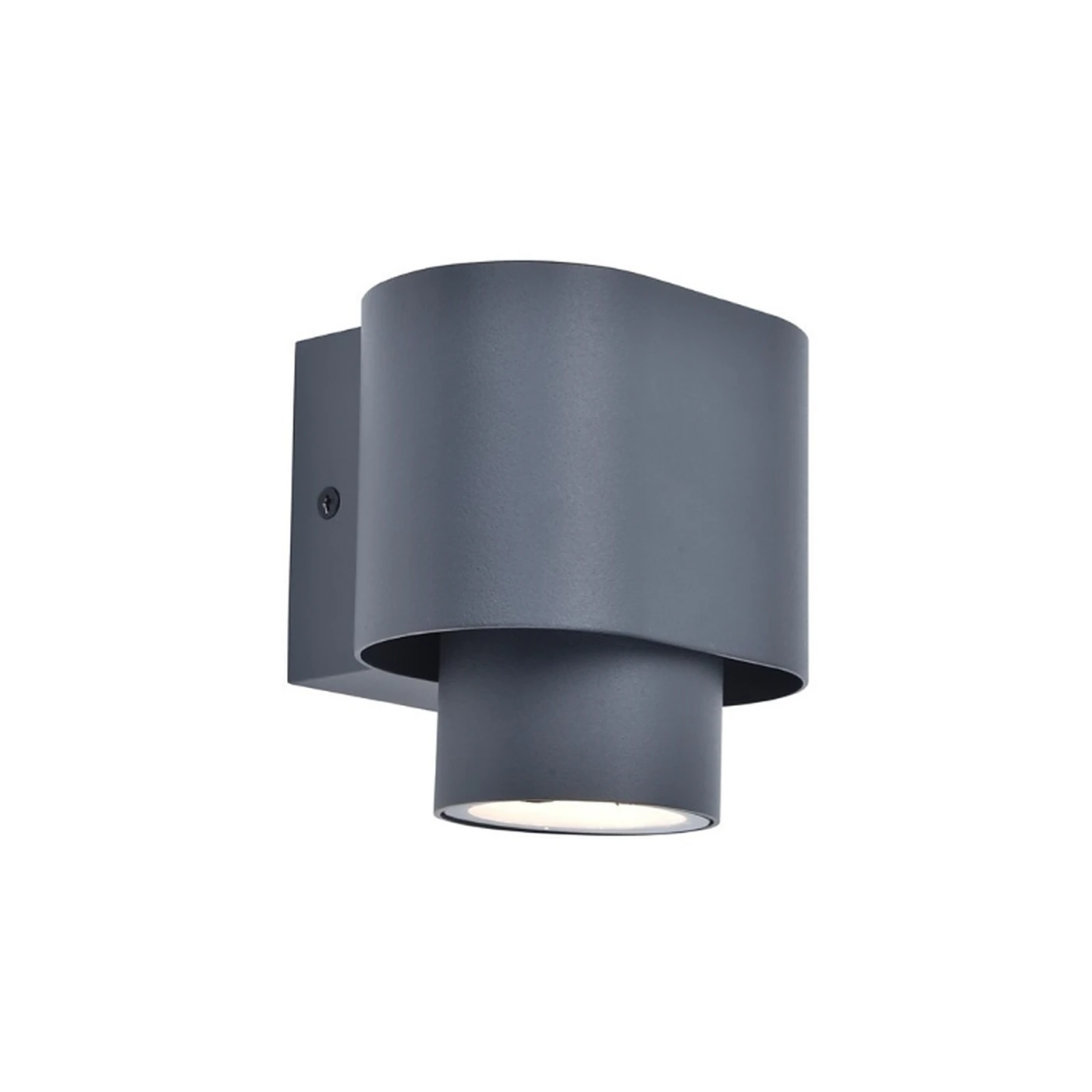 LUTEC 6604001118 Wall Light – IP65 GU10, Grey