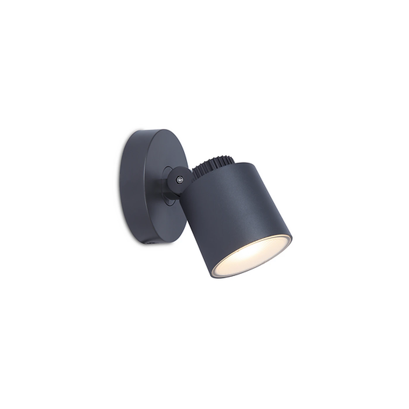 LUTEC 6609202118 Wall Light – 5.3W 3000K IP54, Grey