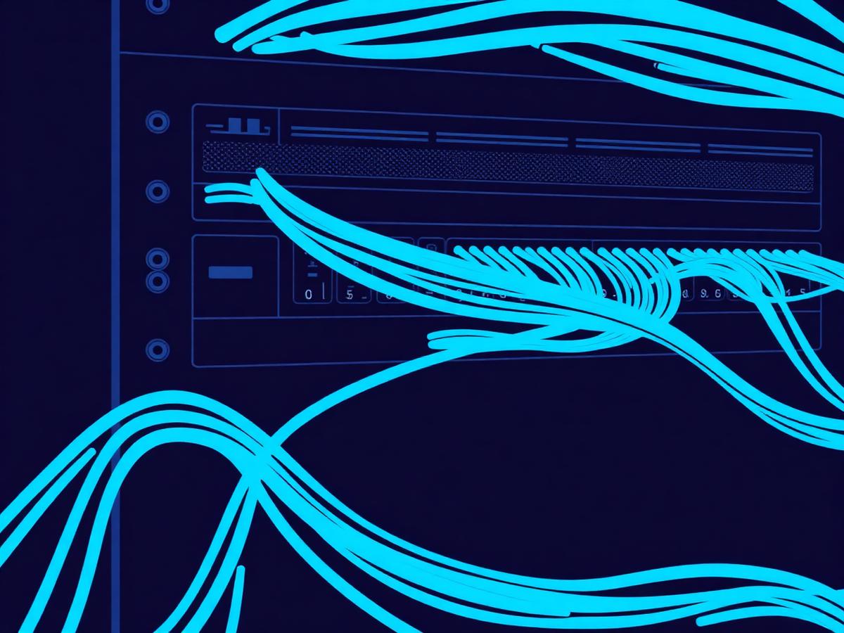 SXM City IT infrastructure category graphic showing structured cabling and patch panels